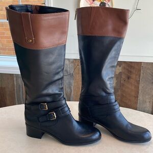 Bandelino Knee High two tone Boots